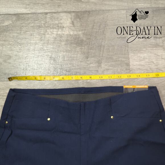 Rafaella Slim Ankle Pants Size 12 - Picture 3 of 6